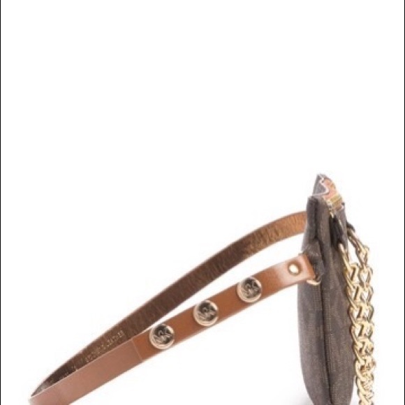 Michael kors Pull Chain Belt Bag brown size XL - Picture 3 of 15